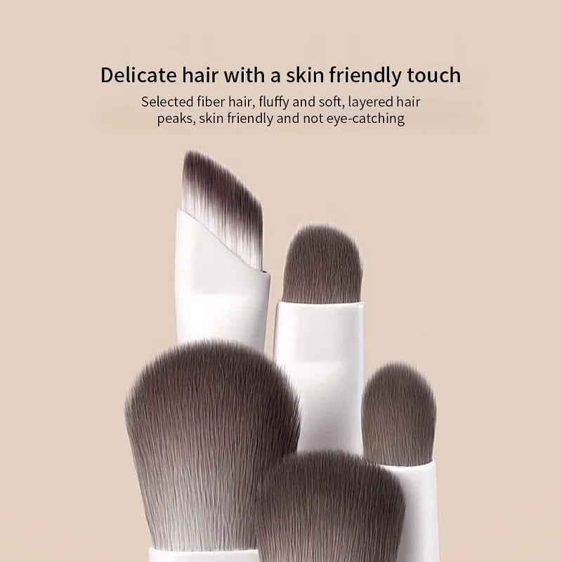 Ultra Soft Eye Makeup Brush Set – Eyeshadow & Eyeliner 5/8/10 Pc