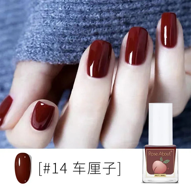 Handaiyan 8ml Water-Based Peel-Off Nail Polish | Quick Dry