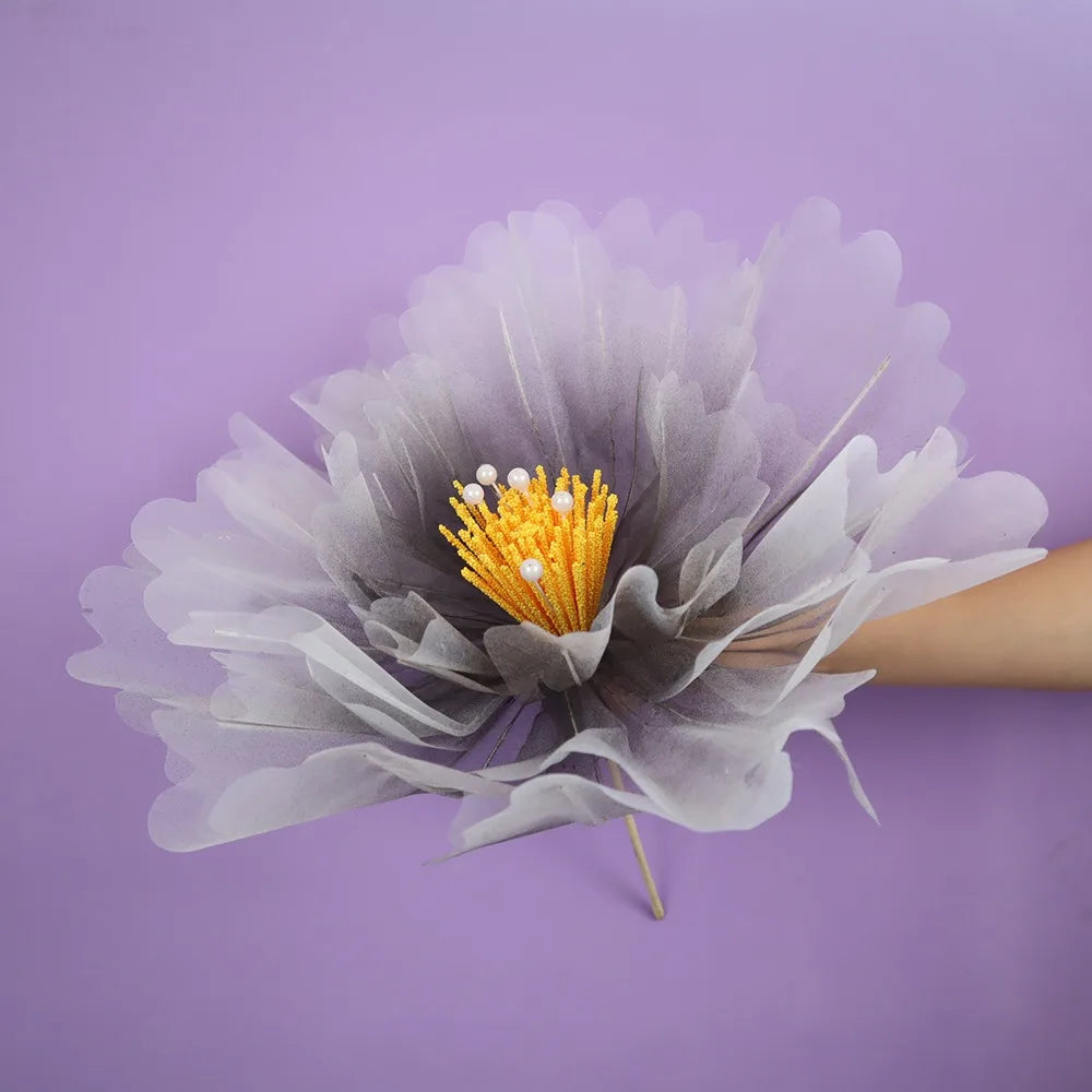 Large Artificial Peony Flower Head 40/50cm – Silk Fake Flower