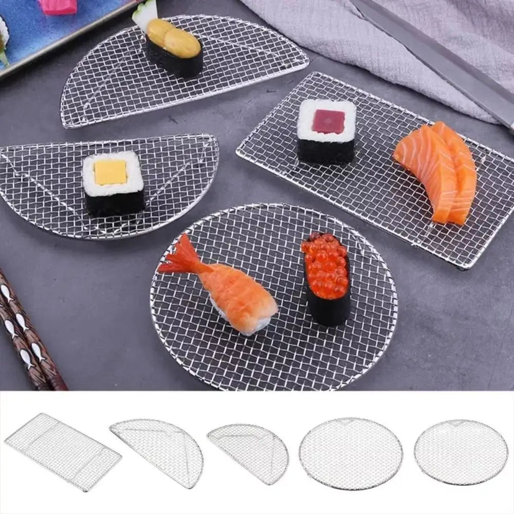 Stainless Steel Tempura Frying Net | Japanese BBQ Draining Rack