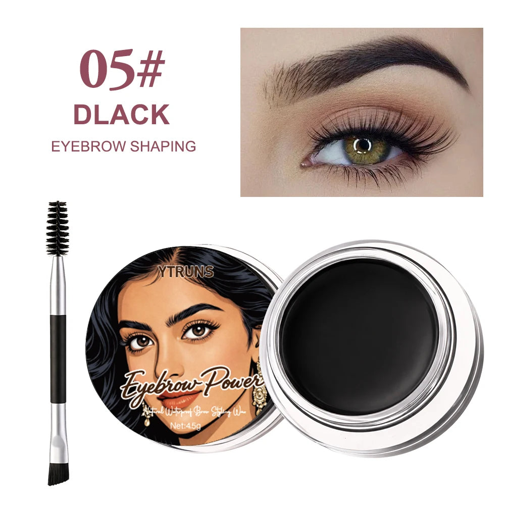 YTRUNS Tinted Brow Gel – 6 Colors Waterproof Eyebrow Mascara