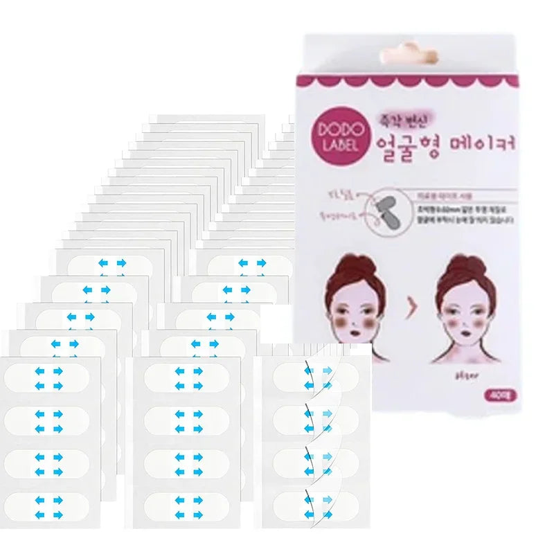 V-Lift Face Tape – Invisible Adhesive Lifting Patches 20 Sheets