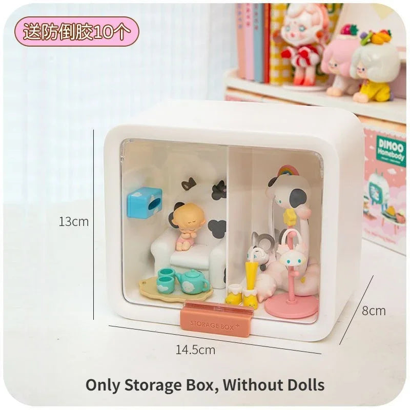 Transparent Action Figure Display Case – Dust-Proof Storage Rack