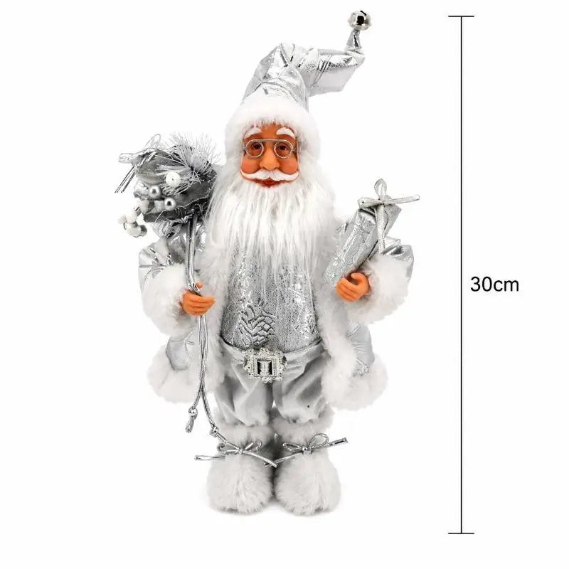 Santa Claus Standing Figurine | Outdoor Christmas Garden Decor
