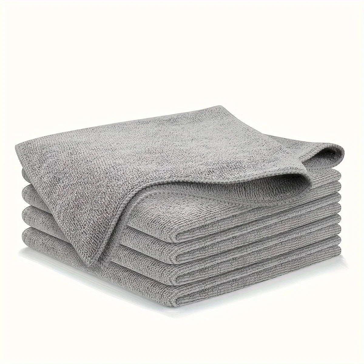 Thicken Microfiber Cleaning Cloths – Lint-Free Reusable Towels