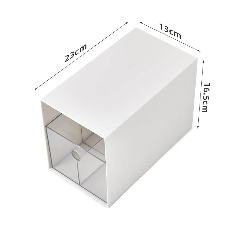 Under-Desk Drawer Pen Holder & Desk Organizer Storage Box