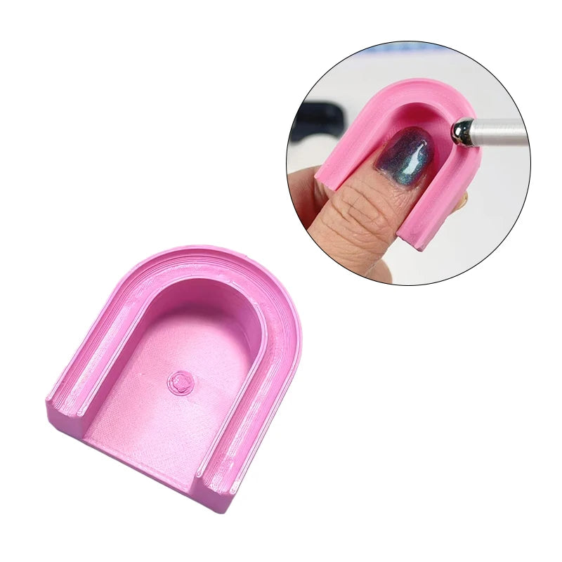 U-Shaped Cat Eye Nail Magnet Guide Tool – DIY Gel Polish