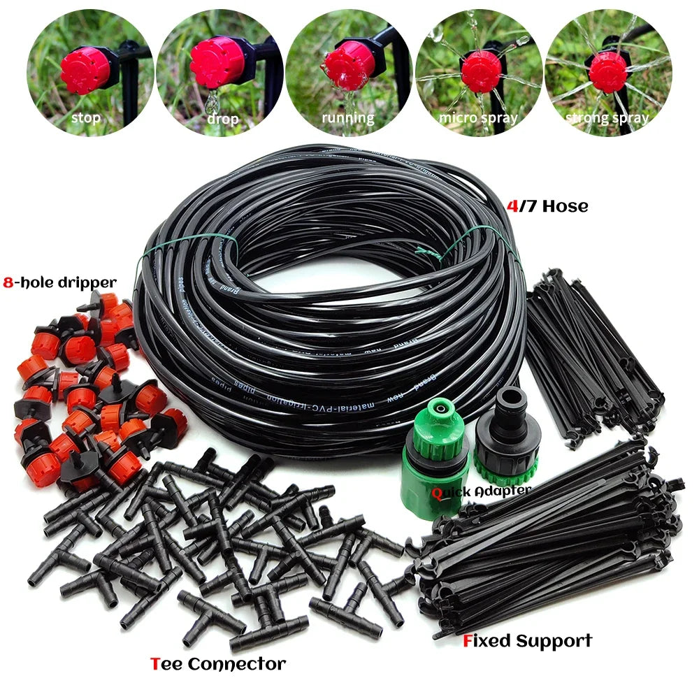 20M Micro Drip Irrigation System – Automatic Watering Kit