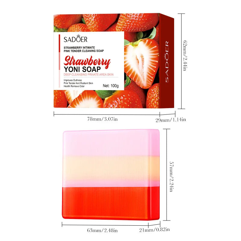SAMMY Yoni Soap 100g – pH Balanced Gentle Daily Cleansing Bar