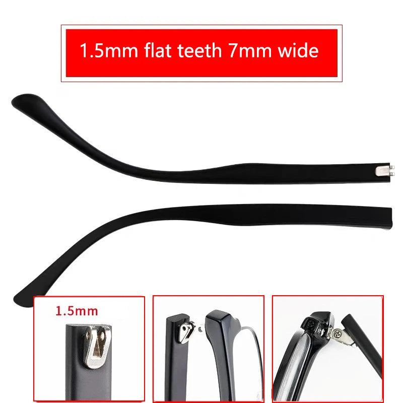 TR90 Replacement Eyeglasses Temple Arms – Anti-Slip Pair