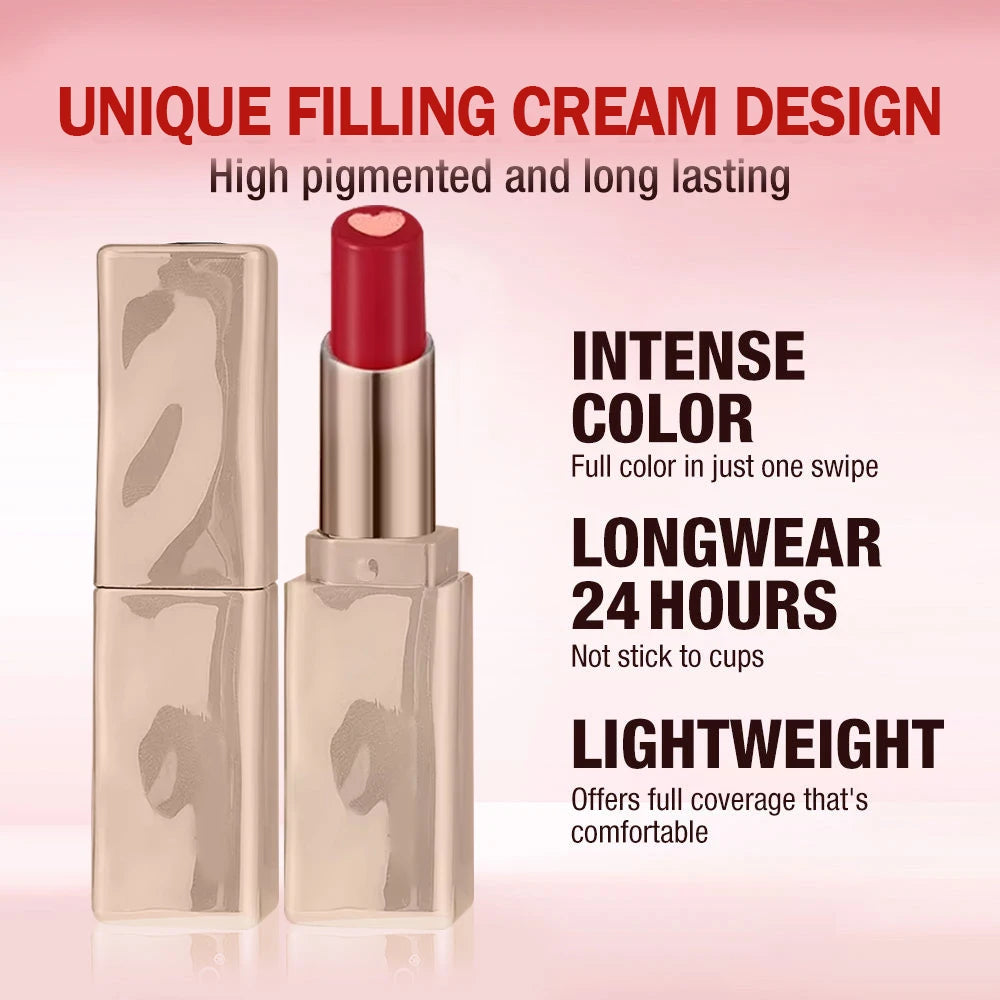 Zaidoc Heart Jelly Lip Gloss Balm – 4 Colors, Shiny & Hydrating