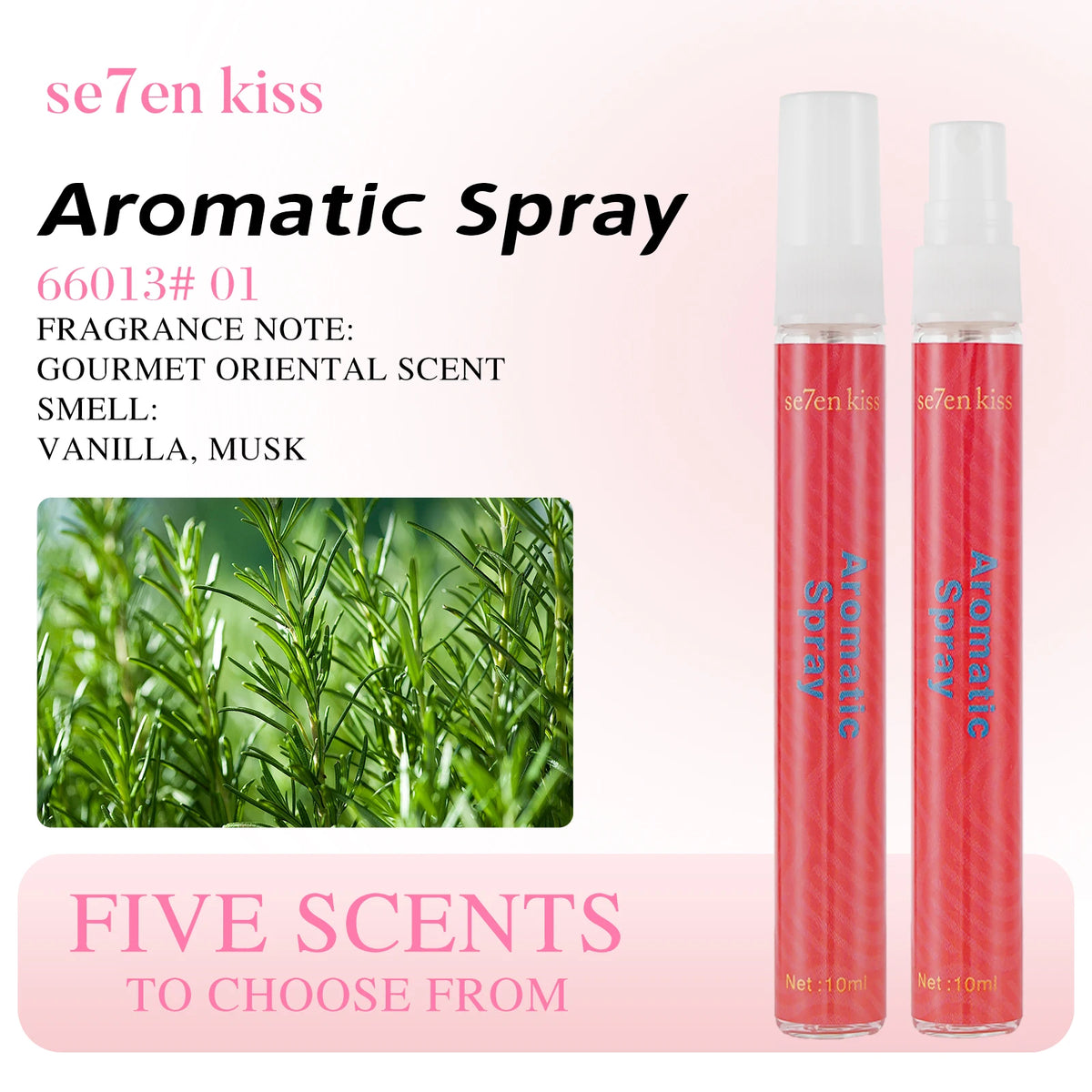 SAMMY Portable Perfume Sample – Fresh Woody Floral Fragrance