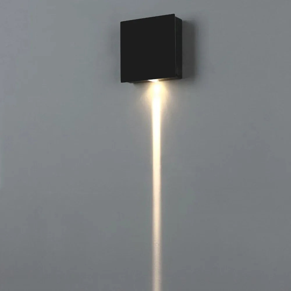 Quadrate Beam 3W LED Wall Sconce – Modern Warm Light Lamp