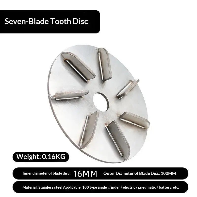 Livestock Dehairing Blade Disc – Stainless Steel for Cattle & Sheep