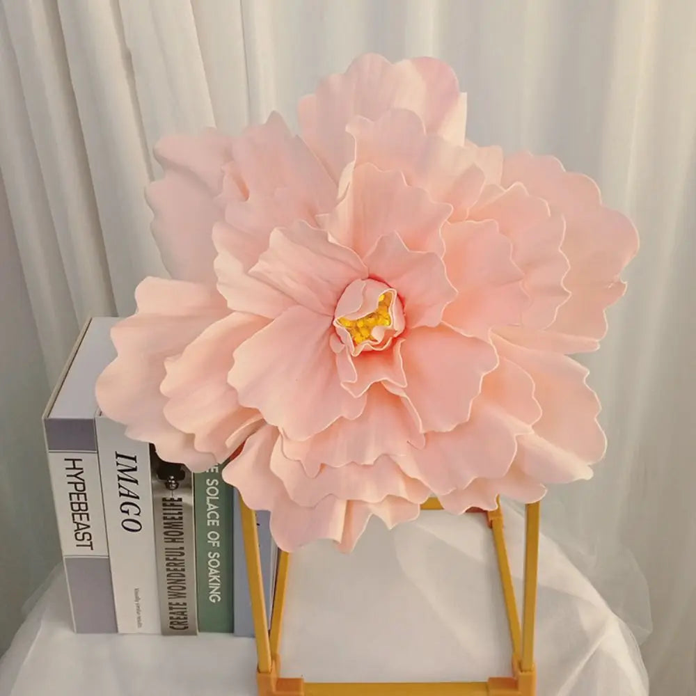 Giant 50cm PE Foam Rose Flower Head – Wedding Backdrop Decor
