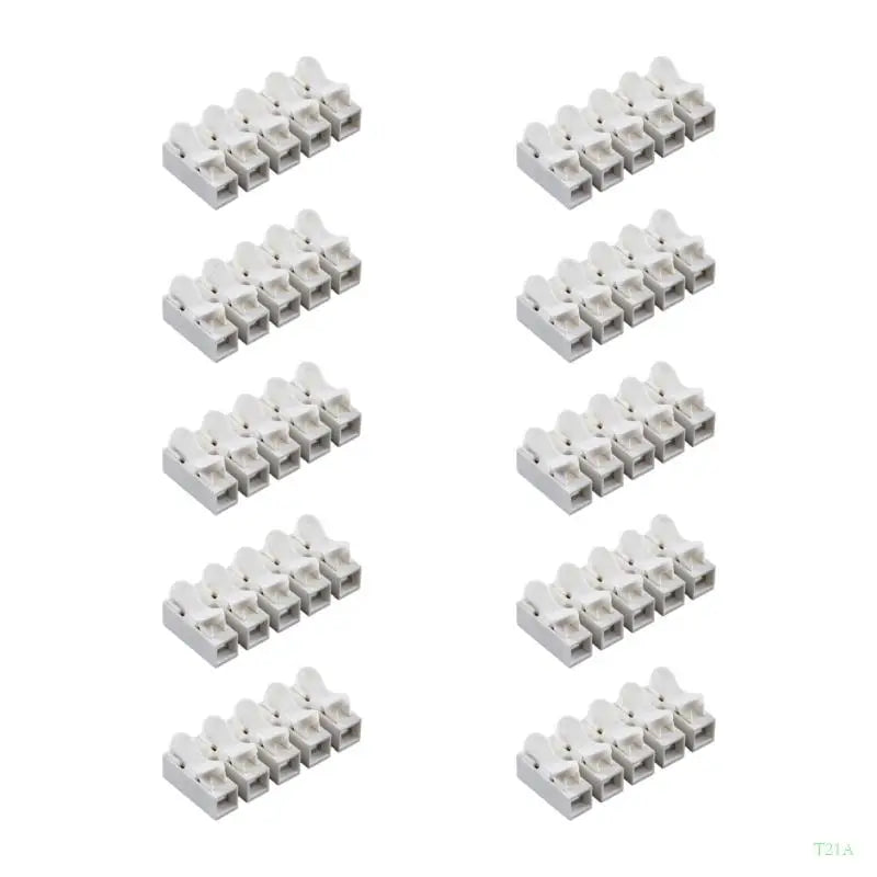 T21A Press-Type Quick Wire Connector Terminals – 10-Pack