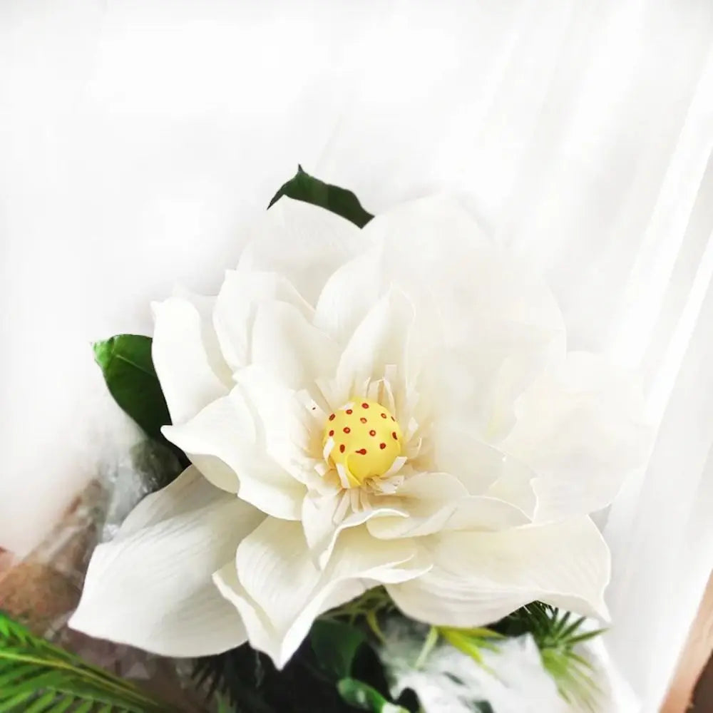 Giant Artificial Lotus Flower 40/50cm – PE Silk Home Décor