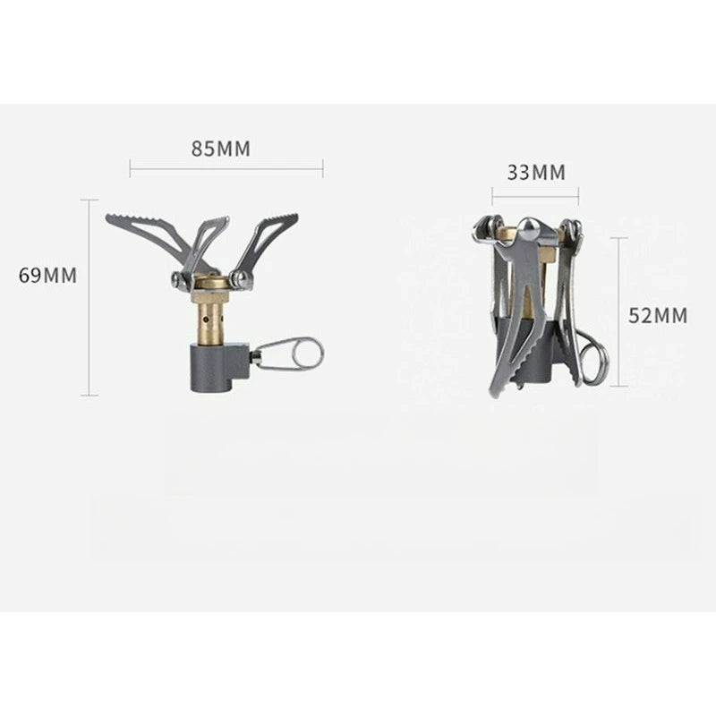 Ultralight Folding Mini Camping Stove | Portable Gas Burner