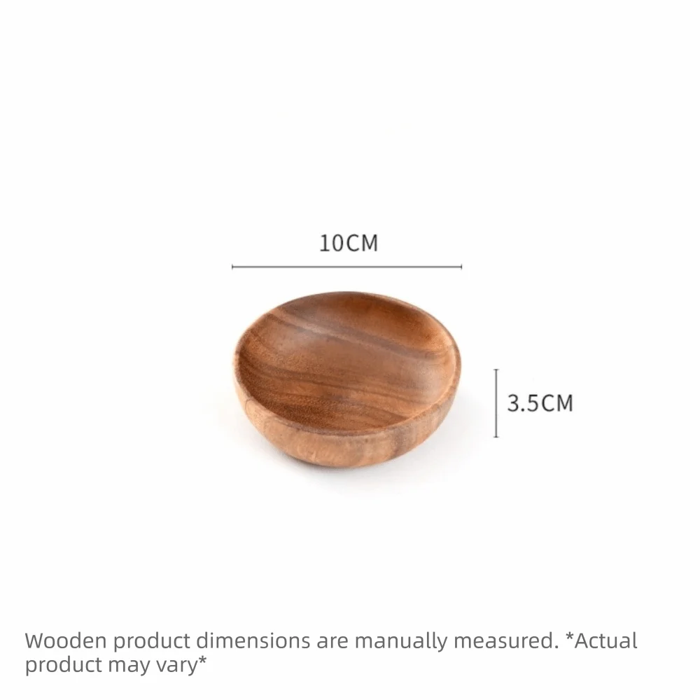 Japanese Handmade Wooden Bowl – Soup, Salad & Rice Tableware