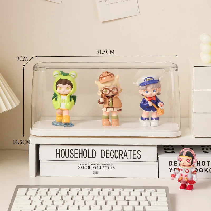 Acrylic Wall-Mounted Display Cabinet for Collectible Figures