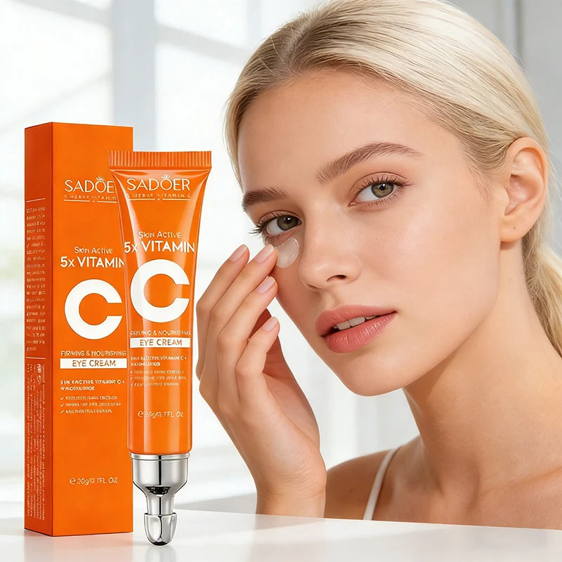SADOER Vitamin C Eye Cream – Brightening & Firming