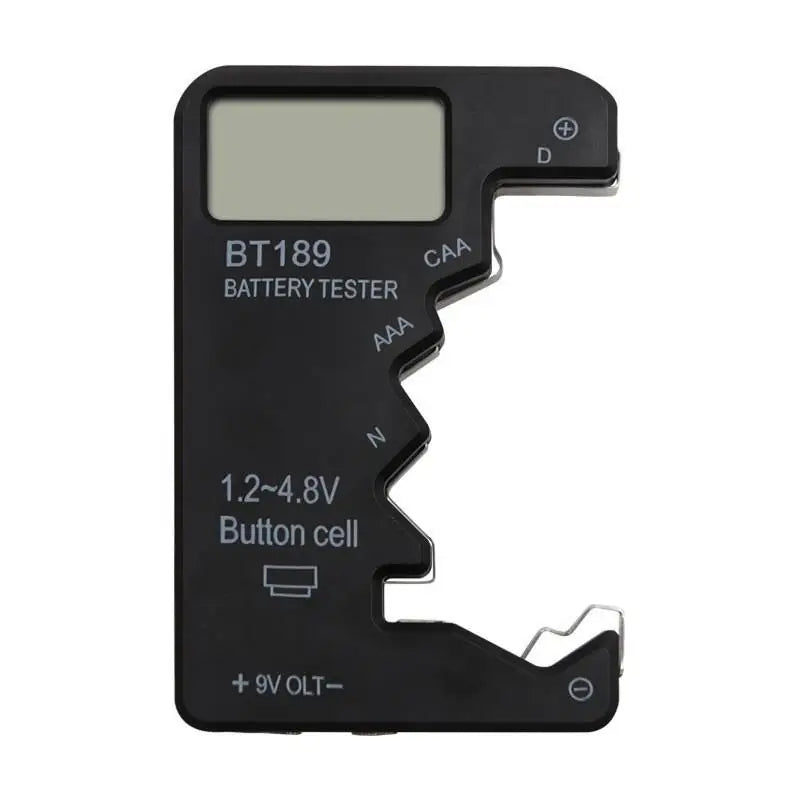 BT189 Digital Battery Tester – LCD Voltage Checker AA AAA 9V