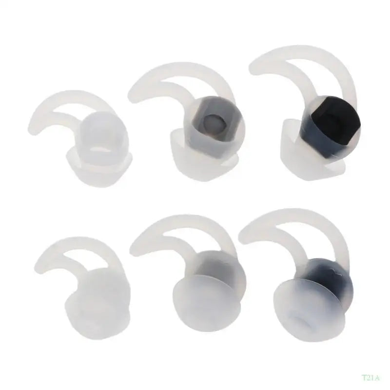 Silicone Earhook Earpads for QC20 QC30 Sport Earbuds – 3 Pairs