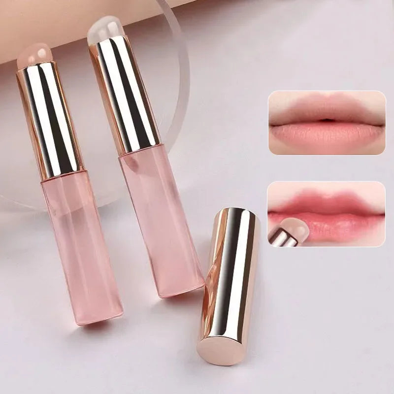 Silicone Lip Brush with Lid – Lipstick & Concealer Applicator