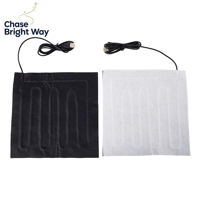 USB Electric Heating Pad 22cm – 5V Flexible Cushion Warmer