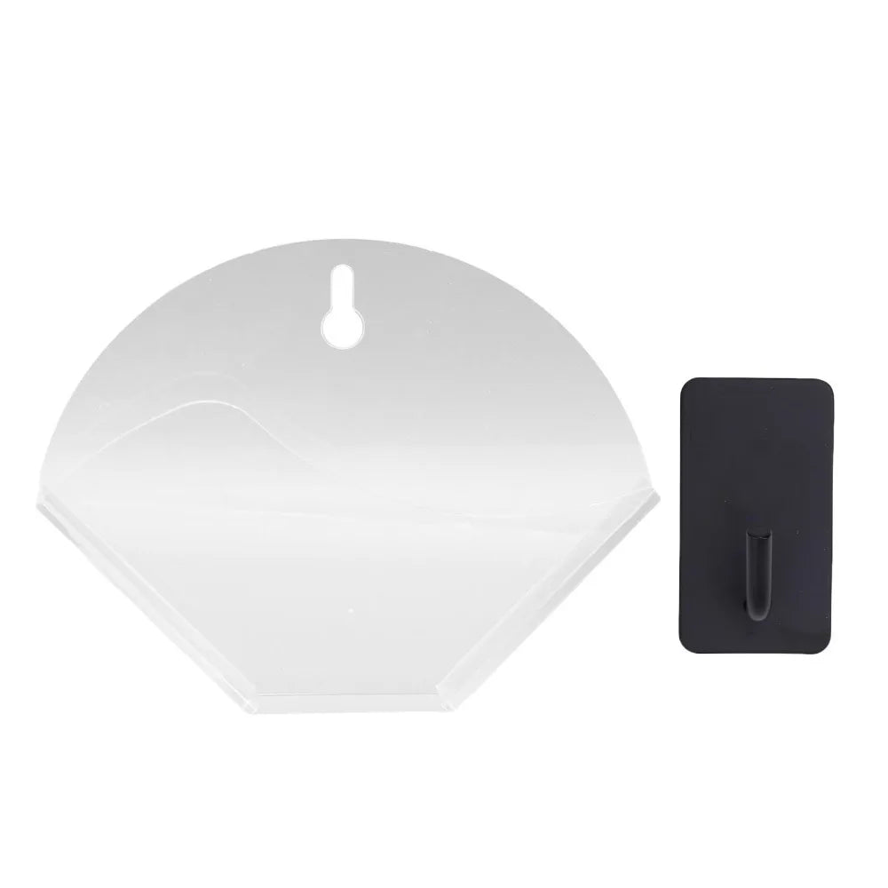 Transparent Cone Coffee Filter Holder – Wall Mount or Countertop