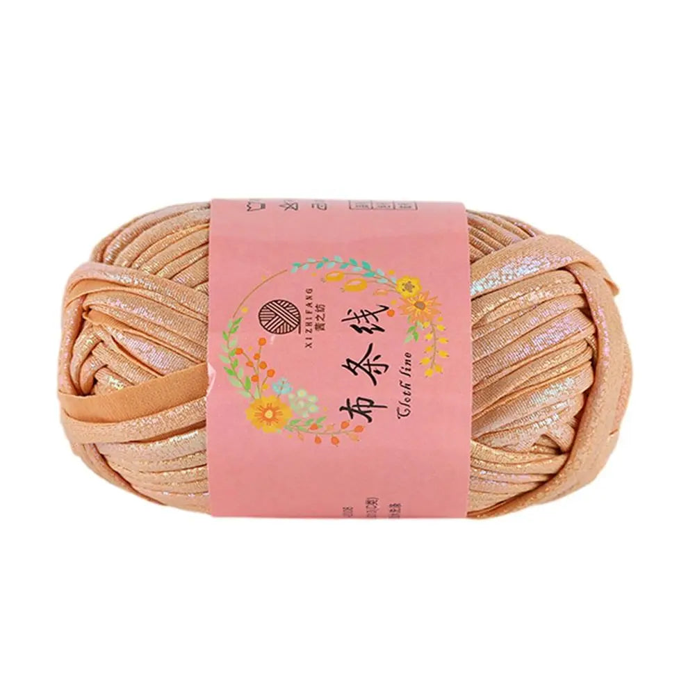 100g Magic Color Shiny Faux Leather Crochet Yarn – DIY Knitting