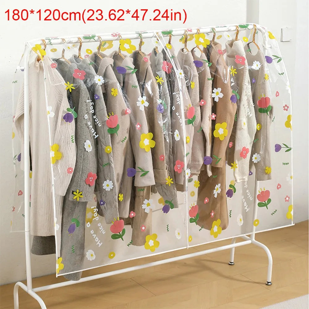 Waterproof Clothing Dust Cover – Thickened Hanging Closet Organizer