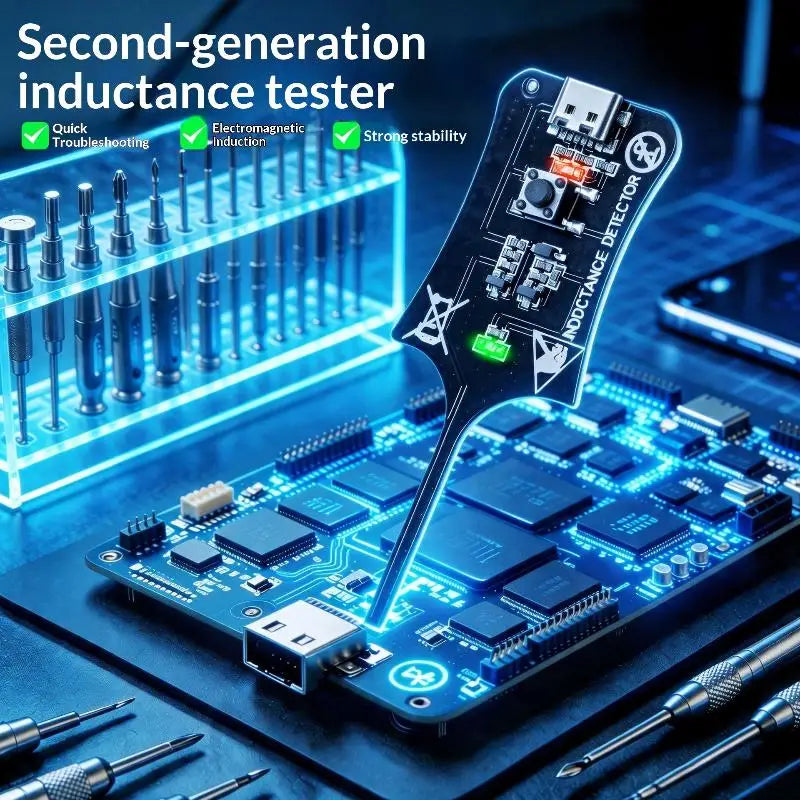 Type-C Inductance Tester – Electromagnetic Coil Fault Detector