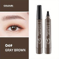 SUAKE Microblading Eyebrow Pen – Waterproof 4-Tip, 5 Colors