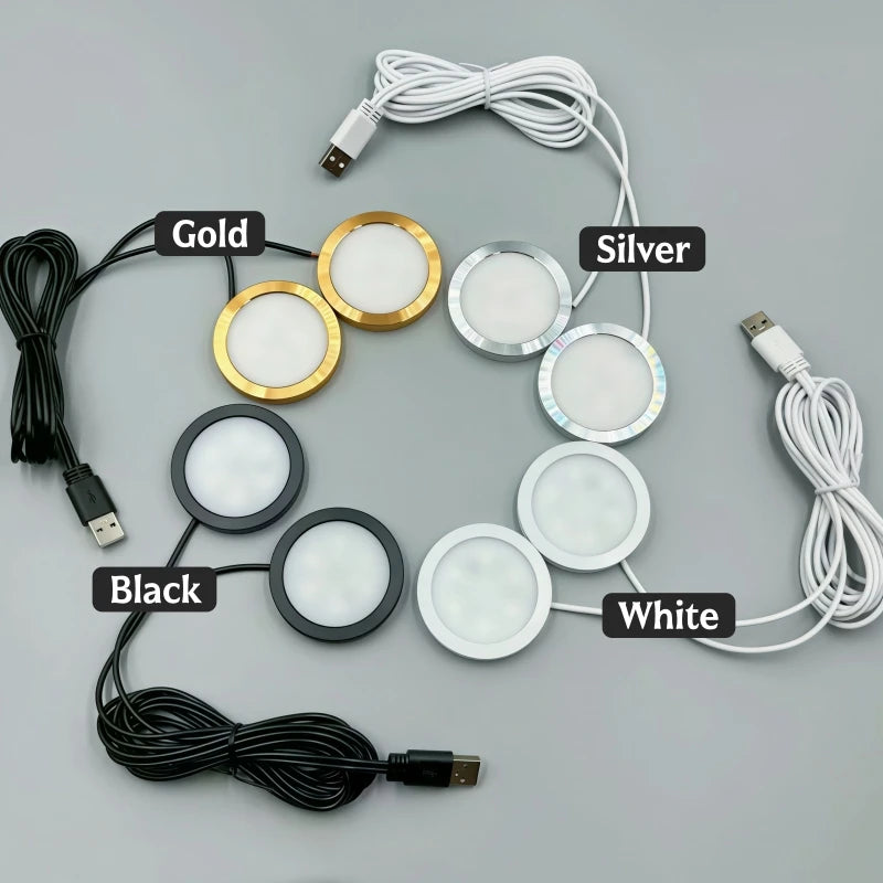 USB RGB LED Lamp Base 3W – Jewelry Display & Cabinet Light