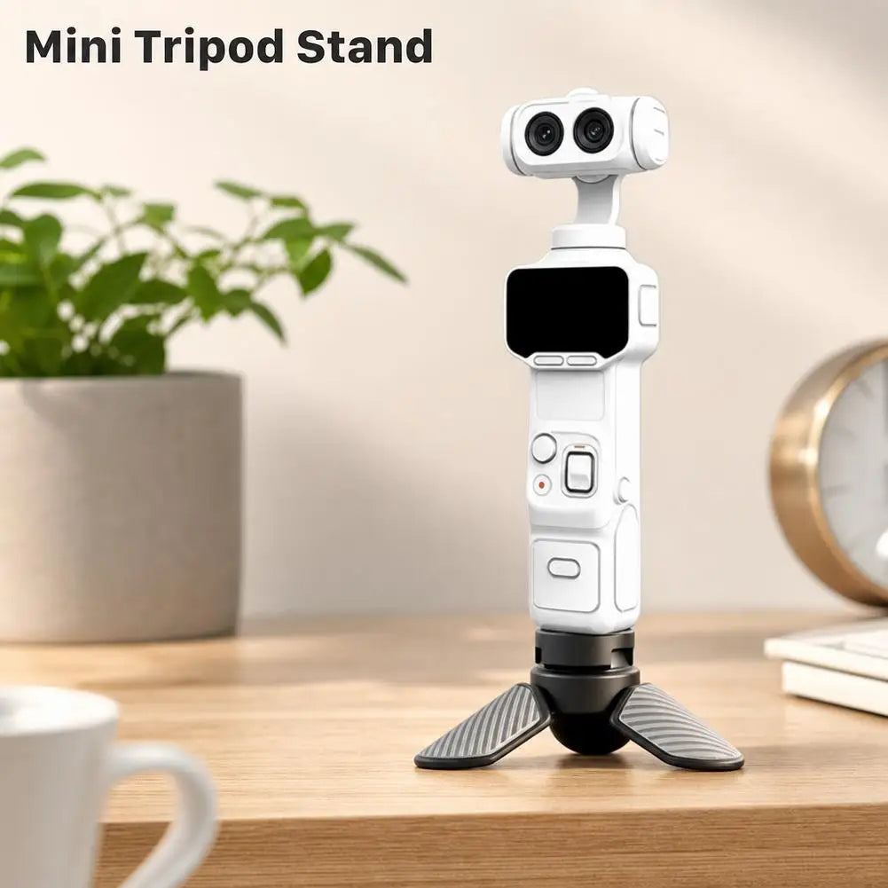 Mini Tripod for DJI Osmo Pocket 3/4 & Insta360 Luna Ultra