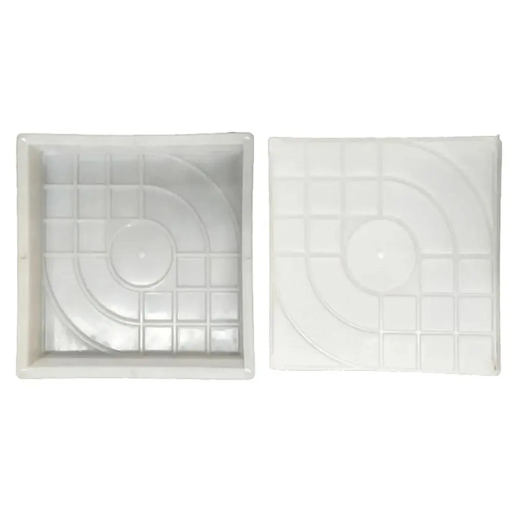 Square Plastic Stepping Stone Mold – Reusable DIY Paver