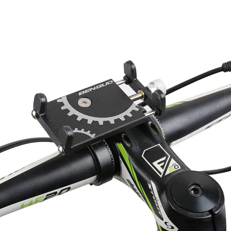 Universal Bike Phone Mount – 360° Handlebar Holder | MTB & Moto