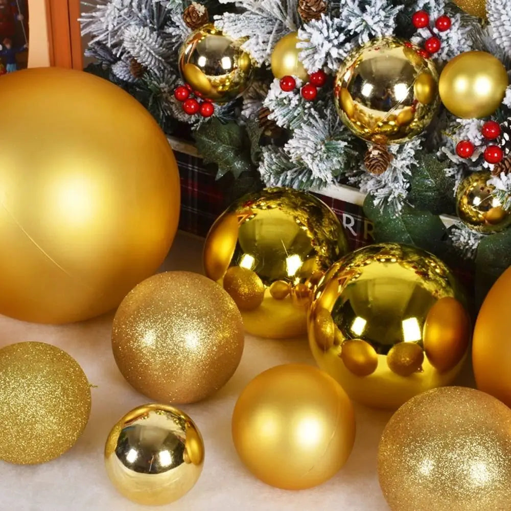 Matte Christmas Ball Ornament 12/15/20cm – Holiday Décor
