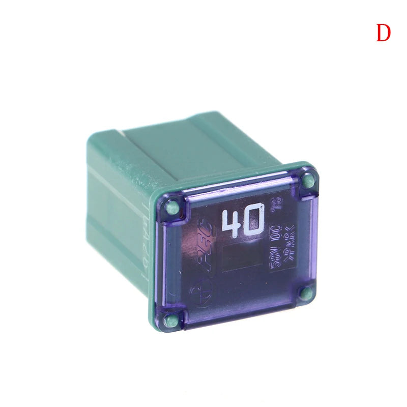 Square Automotive Car Fuse 20A–60A | Waterproof Mini Fuse