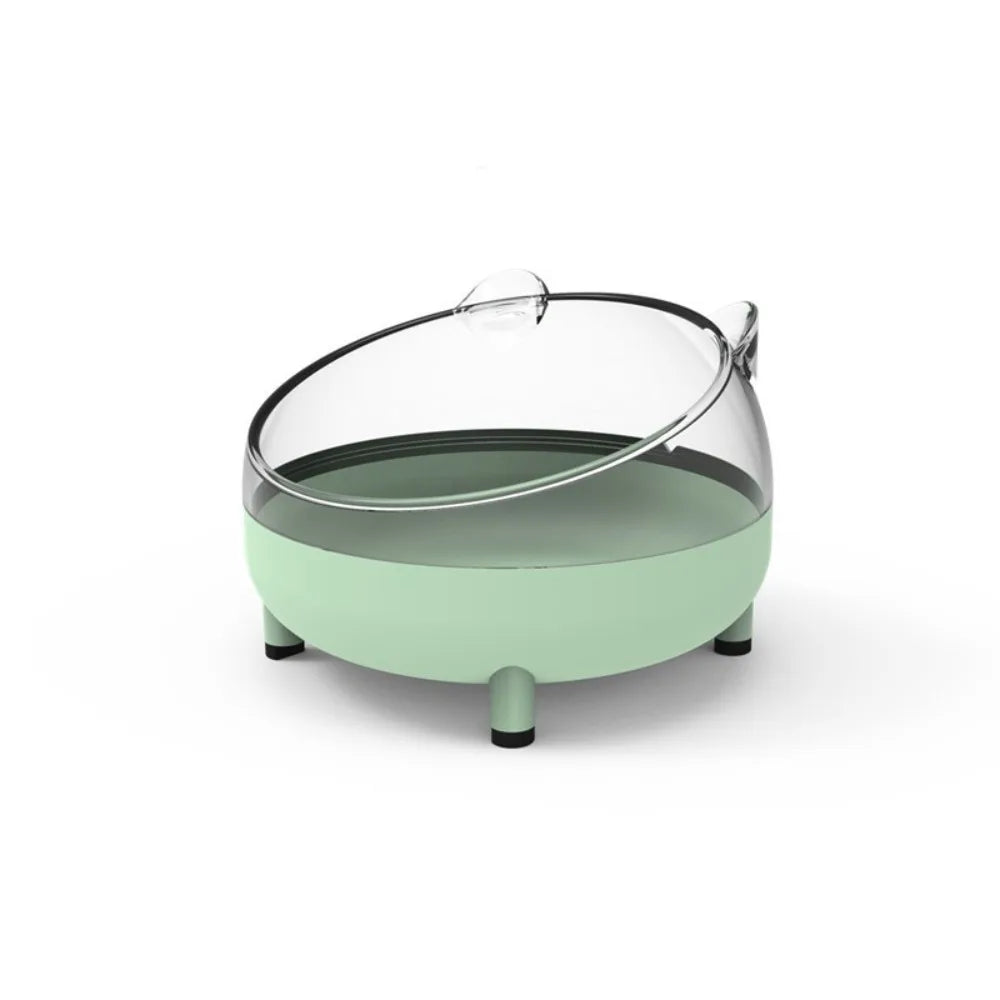 Hamster Sand Bath Box – Transparent Small Animal Container