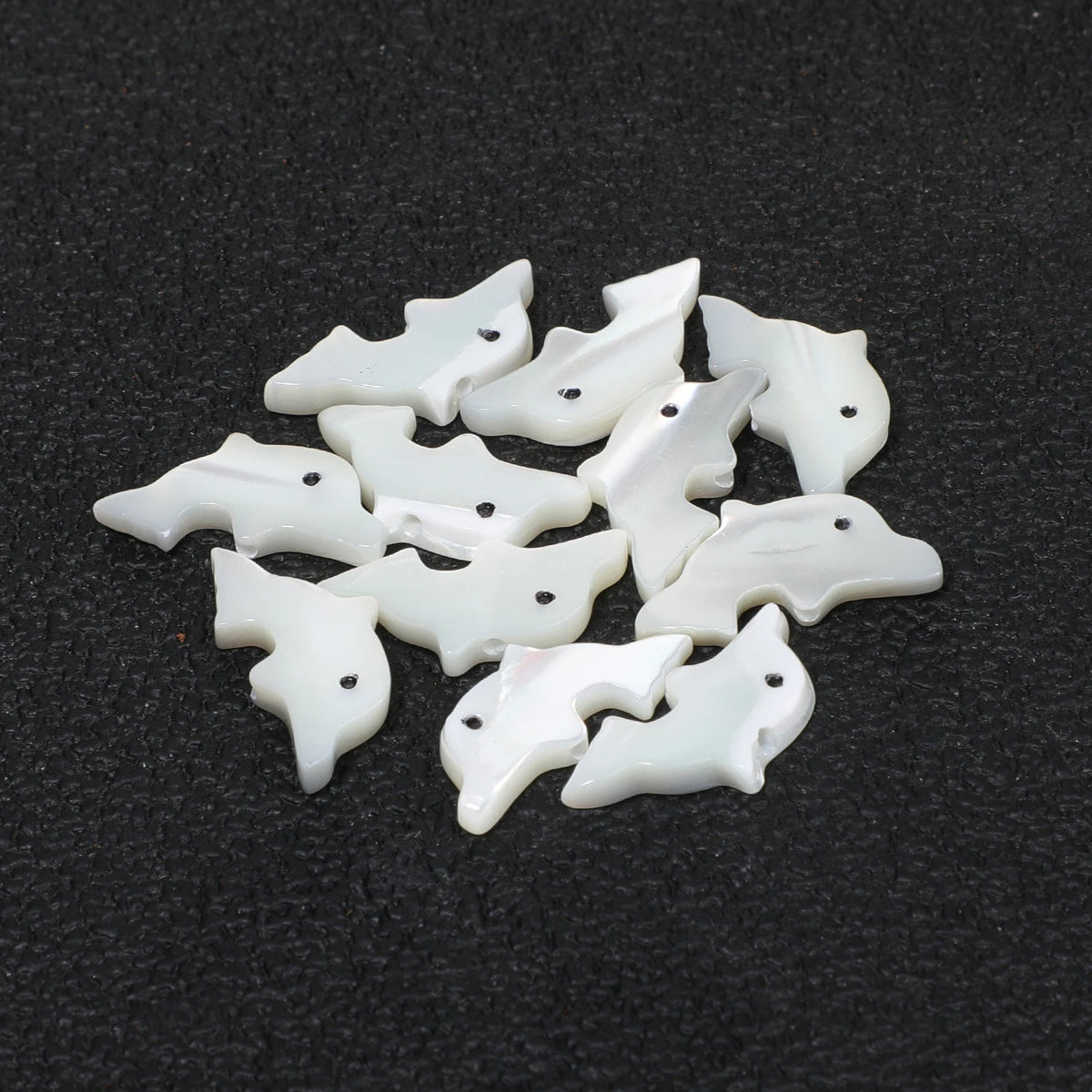 Natural Shell Beads – Fish Daisy Bird Loose Spacer Beads for DIY