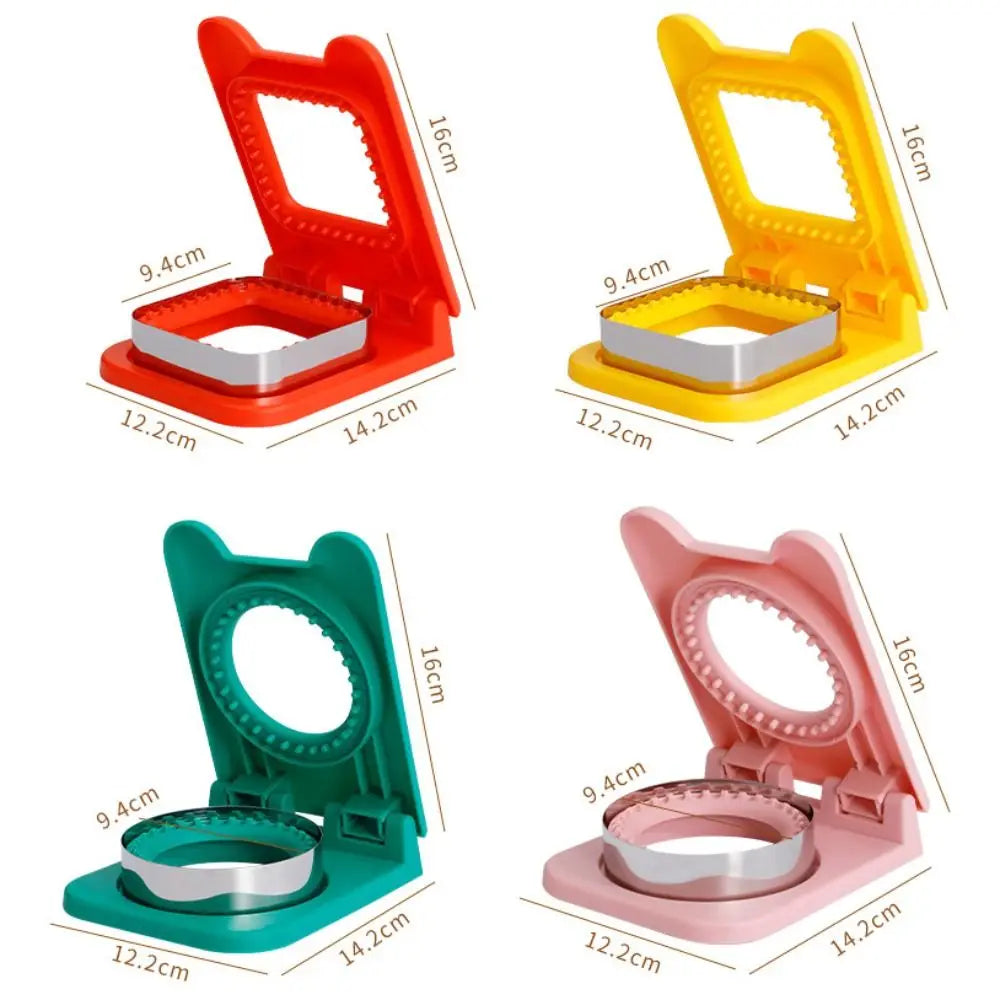 Stainless Steel Sandwich Cutter & Sealer – Multi-Shape Bread Mold