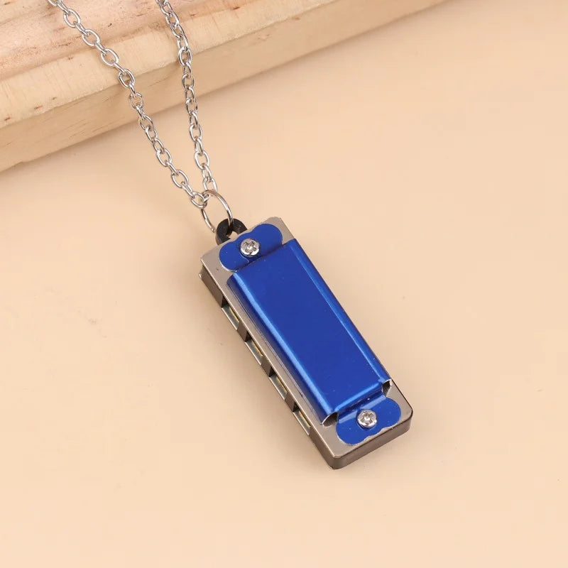Mini Necklace Harmonica – 4-Hole 8-Tone Kids Music Gift