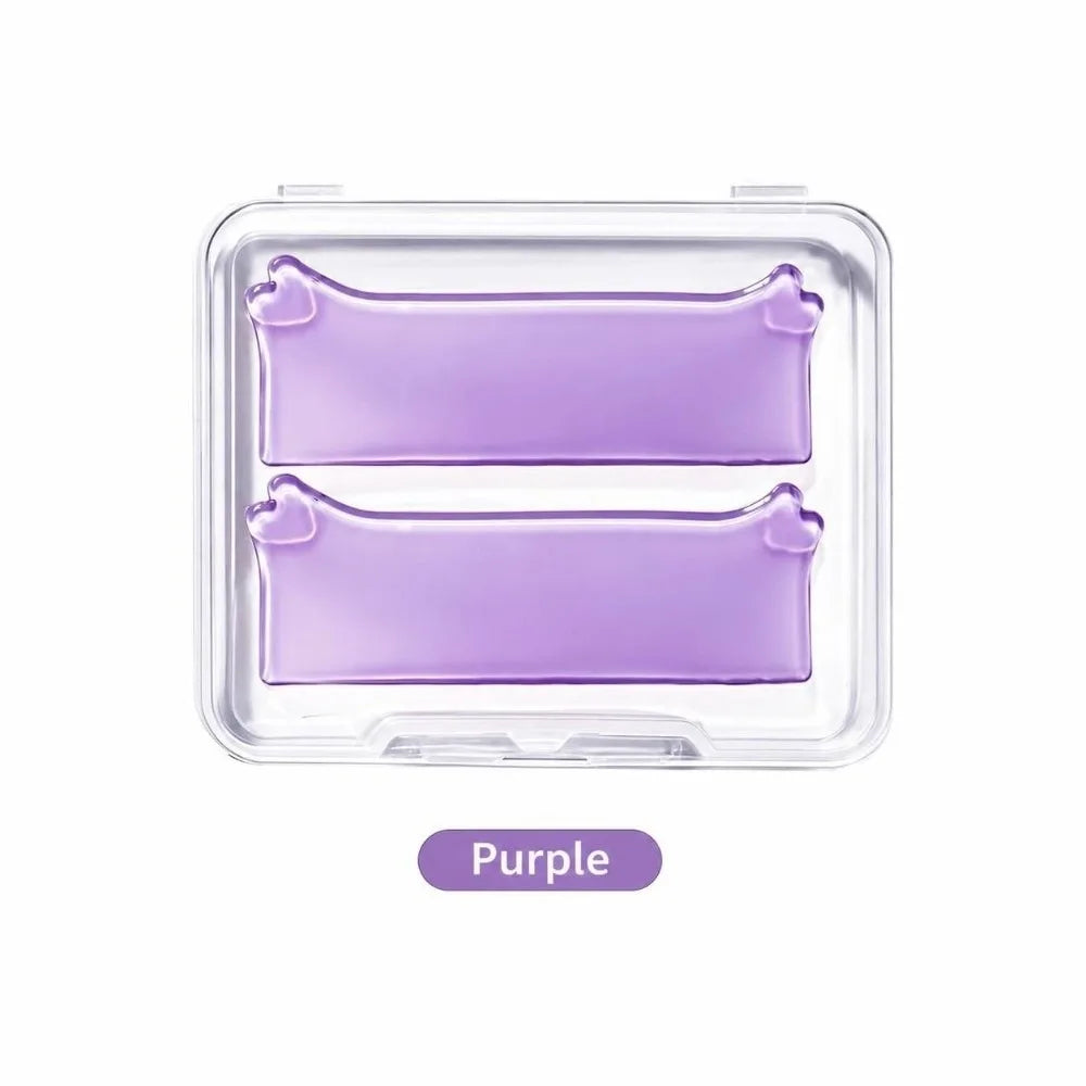 Silicone Heart-Shaped Eyelash Curling Pads – Reusable Lash Lift