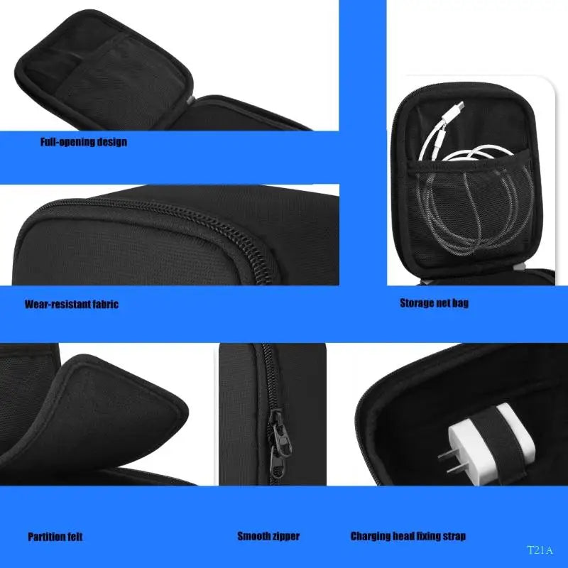 Wireless Charging Storage Bag – Portable Cable Organizer