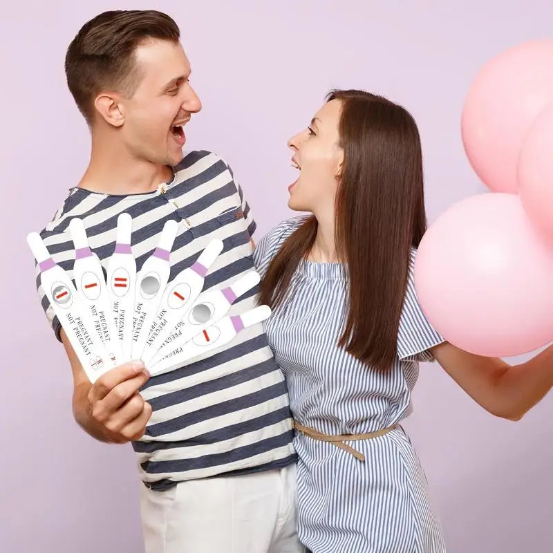 Scratch-Off Fake Pregnancy Test Prank Cards – 38/40 Pack