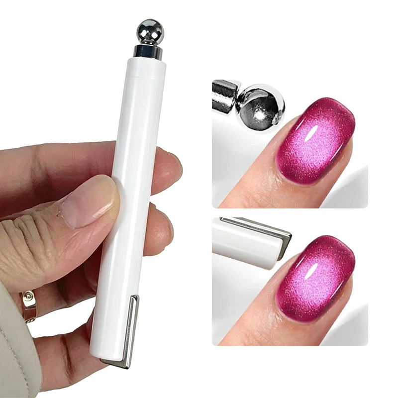 U-Shaped Cat Eye Nail Magnet Guide Tool – DIY Gel Polish