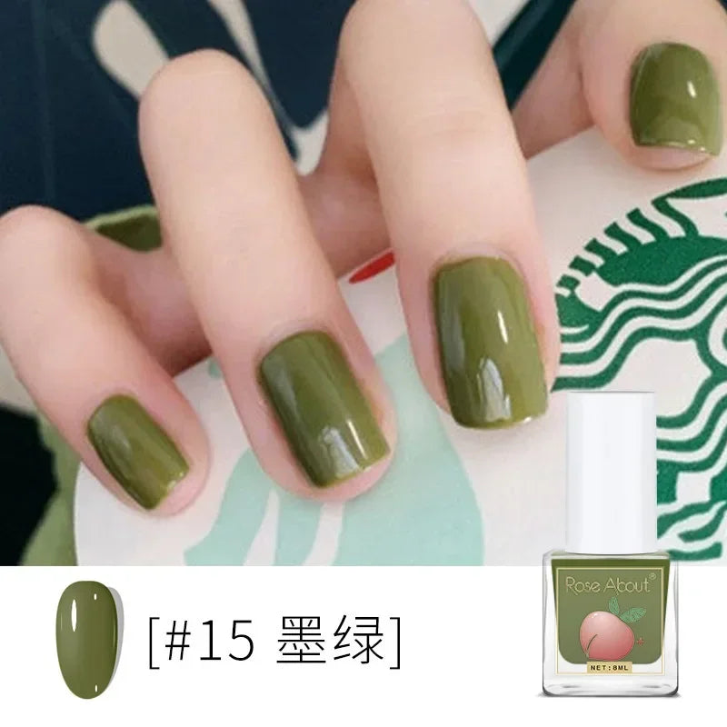 Handaiyan 8ml Water-Based Peel-Off Nail Polish | Quick Dry