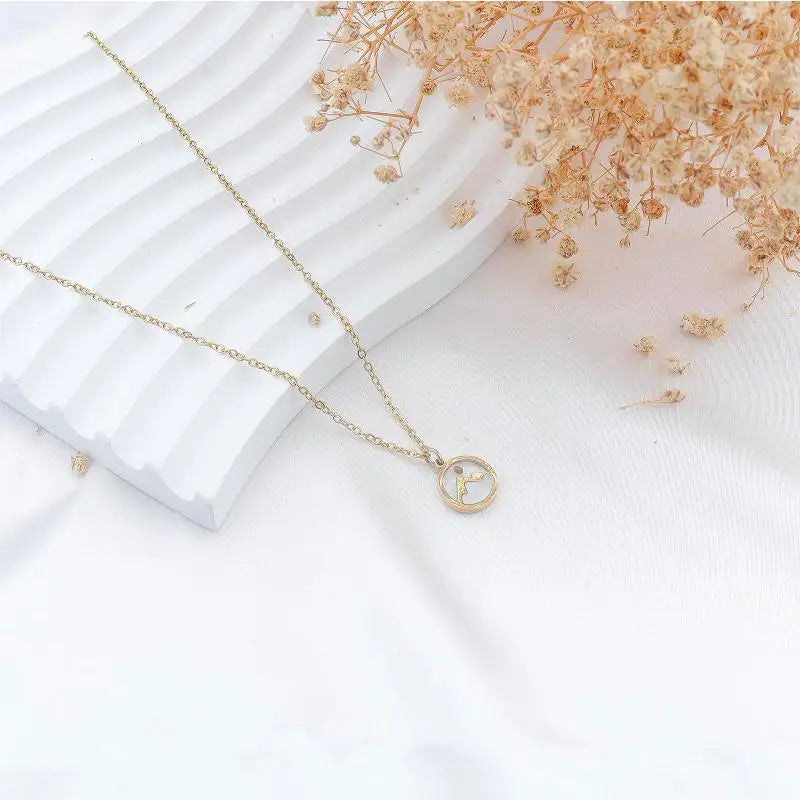 Mustard Seed Faith Pendant Necklace | Gold & Silver Stainless Steel